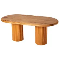 Xl Moebel Gmbh Hellbrauner Esstisch Designer Ovaler Küchentisch Moderne Holztische