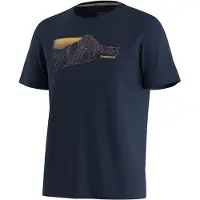 Smartwool Alpine Trace Active Short Sleeve T-shirt Bleu M Homme