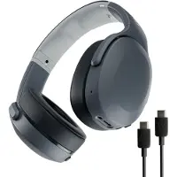Skullcandy Casque sans fil Bluetooth Crusher Evo, avec port de charge USB-C supplémentaire