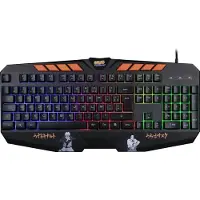 Konix Clavier Naruto KX GAMING, filaire, USB, AZERTY, LED RGB, noir