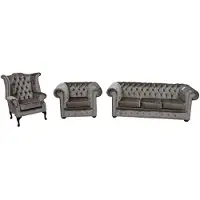 Xl Moebel Gmbh Chesterfield Sofagarnitur Leder Chesterfield Komplett Set Sofa Couch 445