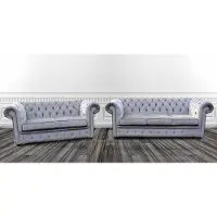 AEA Design Polster Sofa Couch Sitz Lounge Club Garnitur Chesterfield Sofagarnitur