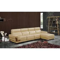 AEA Canapé d'angle design Assise Canapé Salon Paysage Garniture cuir Rembourrage