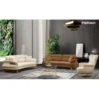 AEA Canapé de luxe 3+3+1 places Canapé trois places Fauteuil Design Classique