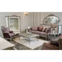 Xl Moebel Gmbh Luxus Sofagarnitur 3+2+1 Sitzer Couchtisch Beistelltisch Sessel Set 6tlg. Barock