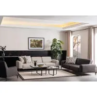 AEA Canapé Garniture de canapé 4+3+1 places Tissu Canapé Fauteuil de luxe JVmoebel