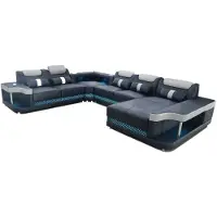 AEA Luxus Couch Polster Möbel Wohnlandschaft Couchen Polster Ecksofa Eckgarnitur