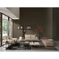 Xl Moebel Gmbh Luxus Garnitur Sofagarnitur 2+1 Sitz Sofa Sofas Sessel Leder 2tlg. PRIANERA