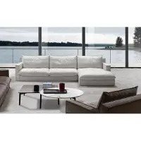 Xl Moebel Gmbh Ecksofa Leder L-Form Couch Eck Luxus Design Polster Weiß Wohnzimmer PRIANERA