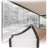 Merkloos Tissu transparent et imperméable, dimensions 2 x 3 mètres