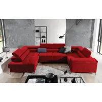 Xl Moebel Gmbh Ecksofa U-Form Sofa Couch Design Polster Schlafsofa Bettfunktion Wohnlandschaft