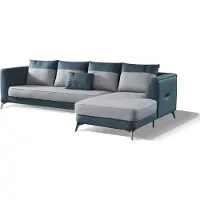 AEA Ecksofa Textil Sofa Polstergarnitur Moderne Couch Wohnlandschaft L-Form Design