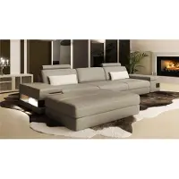 AEA Designer Couch Polster Sitz Garniture Sofa Garnitures 3 places + Hocker 2tlg. Neuf