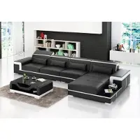 AEA Designer Sofa Wohnlandschaft Ecksofa Polster Ecksofa Ecksofa L-Form Ledersofa