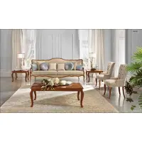 Xl Moebel Gmbh Sofagarnitur 6tlg. Klassische Möbel Sofa Sessel Beistell Tisch Couchtisch Holz