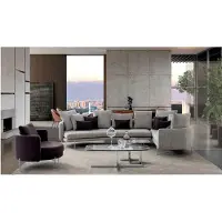 AEA Wohnzimmer Set 4+3+1 Sitzer modern 3tlg Sofagarnitur Sitzpolster Möbel