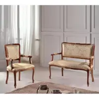AEA Sofa 2 Sitzer Sessel Couchen Sofa Polster Sitz Garnitur Sitz Bank Set