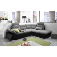 AEA Ecksofa L-Form Sofa Couch Design Polster Modern Leder Bettfunktion Sofas
