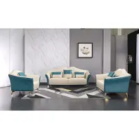 AEA Ledersofa Sofagarnitur Komplette Garnitur Wohnzimmer Möbel Set Polster Couchen