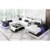 AEA Ecksofa Design Couch Sofa Polster Ecke Garnitur Ausgefallene Wohnlandschaft
