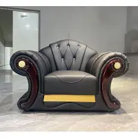 AEA Luxus Sessel Chesterfield Einsitzer Couch Möbel Einrichtung Sofa 1er