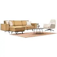 AEA Sofaset Sofa-Set Sitzgruppe Couchgarnitur Polsterset Lounge Sofagarnitur 4+1