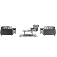 AEA Sofaset Sofa-Set Sitzgruppe Couchgarnitur Polsterset Lounge Sofagarnitur 3+3+1