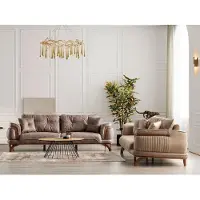 Xl Moebel Gmbh Sofagarnitur Polstergarnitur Relaxgarnitur Couch Sofa Set Sessel 3+3 Beige