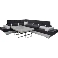 Xl Moebel Gmbh Ledersofa Couch Wohnlandschaft Eck Garnitur Design Modern Sofa L-Form K5015D