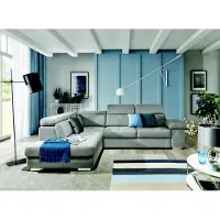 AEA Ecksofa Wohnlandschaft Sofa Couche Polster Eck Sofas Garnitur Textil Designer