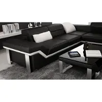 AEA Ledersofa Sofa Couch Wohnlandschaft Ecksofa Garnitur Design Modern Sofa K5007