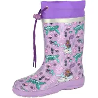 Beck Bottes en caoutchouc 'Ocean Tale' violet / mélange de couleurs