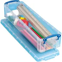 Merkloos Boîte de rangement de 1,5 litre, transparente - multifonctionnelle