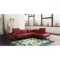 AEA Multifunktion Couch Ecksofa Medien TV Sofa Couch Ledersofa Wohnlandschaft L-Form