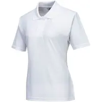 Portwest Polo de travail femme Portwest NAPLES Blanc XS