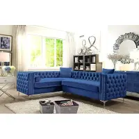 AEA Canapé d'angle Chesterfield Textile Velours Rembourrage Canapé Assise Coin Garniture Tissu Nouveau
