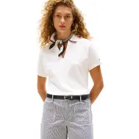 Tommy Hilfiger T-shirt écru / bleu marine / rouge