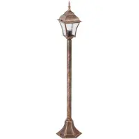 Rabalux 8395 Lampadaire extérieur Toscana, E27, doré, rond, classique, ø205mm