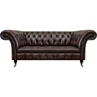 AEA Chesterfield Canapé trois places Meuble rembourré Aménagement Salon Nouveau