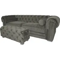 AEA Chesterfield Sofa Polster Designer Couchen Sofas Garnitur Couch SLIII Sofa №59
