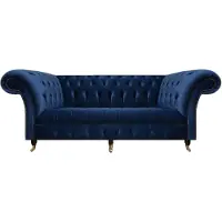 AEA Chesterfield Textile Canapé trois places Canapé rembourré Ameublement