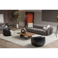 Xl Moebel Gmbh Moderner Grau Sofagarnitur set 3 Sitzer Sofas 2x Sessel Wohnzimmer set