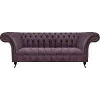 AEA Elégant Chesterfield 3 places Canapés de salon modernes 3 places