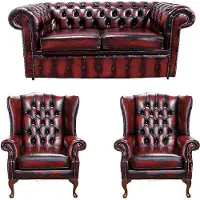 AEA Chesterfield Classique Salon Meubles Cuir synthétique Canapé Canapé Nouveau