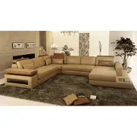 AEA Sofa U-Form Möbel Luxus Garnitur Sofas Couch Luxus Designer Leder Wohnlandschaft