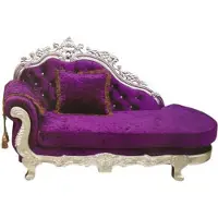 AEA Chesterfield style antique Chaise Longue Canapé Lit Nouveau Récamière