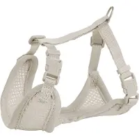 Trixie Harnais pour chiot Junior avec laisse 26-34 cm/10 mm, 2.00 m, gris clair