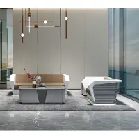 AEA Elegantes 3+1 Ledersofa-Set mit Couchtisch – stilvoll und pflegeleicht.
