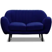 AEA Couch Polster 3+2+1 Sitzer Polster Möbel Sofagarnitur Couchen Blau Sofas Textil