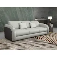 AEA Ledersofa Sofagarnitur Polster Couchen Klassische Wohnzimmer Möbel Sofa 321